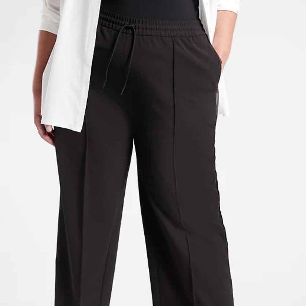 Athleta Endeavor Straight Leg Pants size 6 Black - Picture 6 of 12